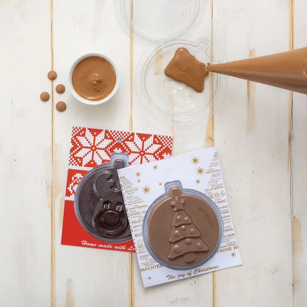 Kit Cartões de Natal Chocolate