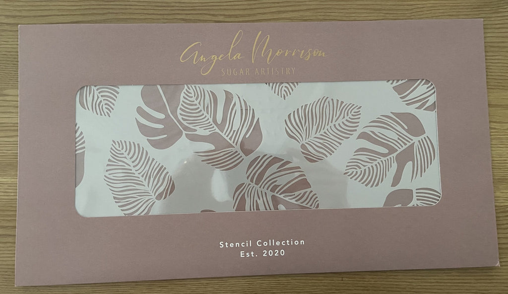 Stencil Monstera Angela Morrison