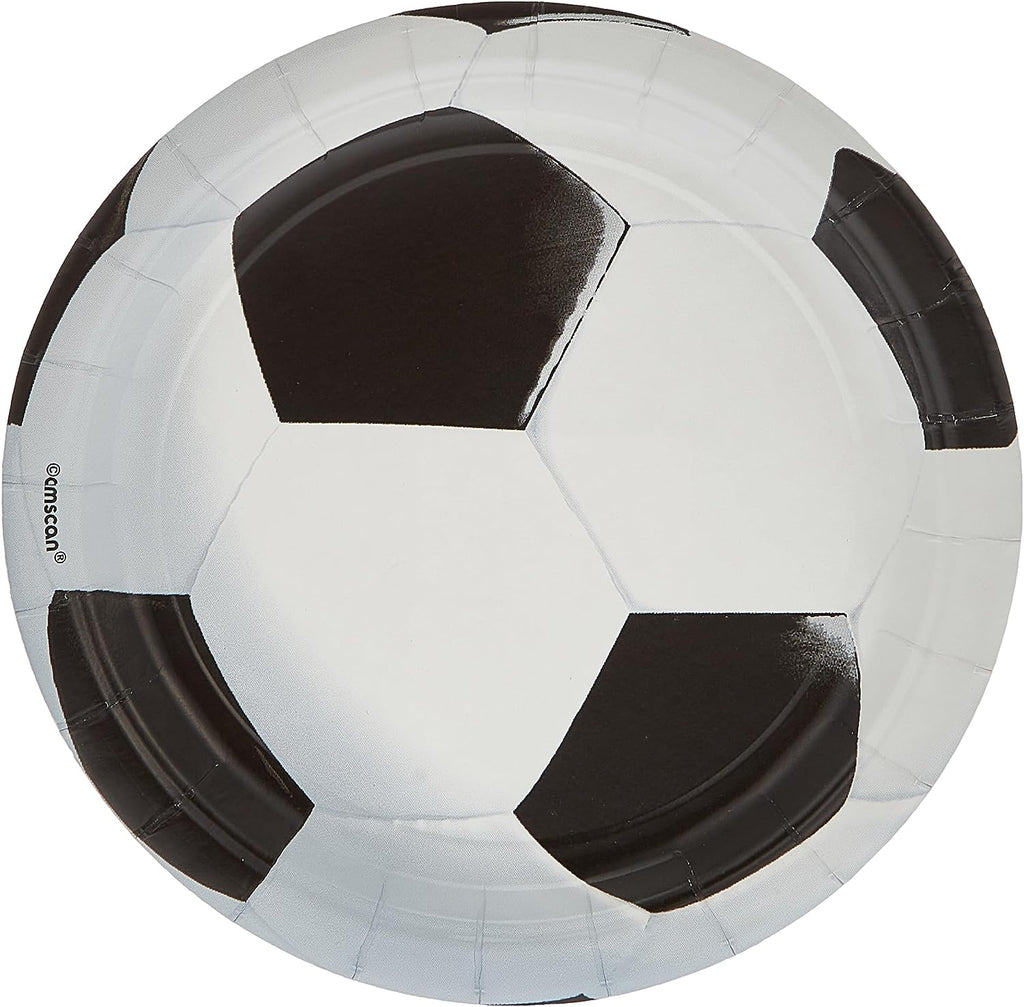 Pratos 18 cm Futebol
