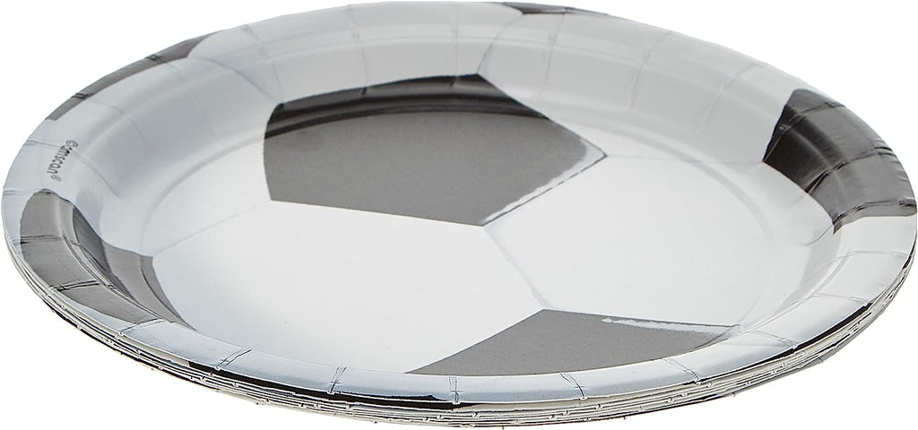 Pratos 18 cm Futebol