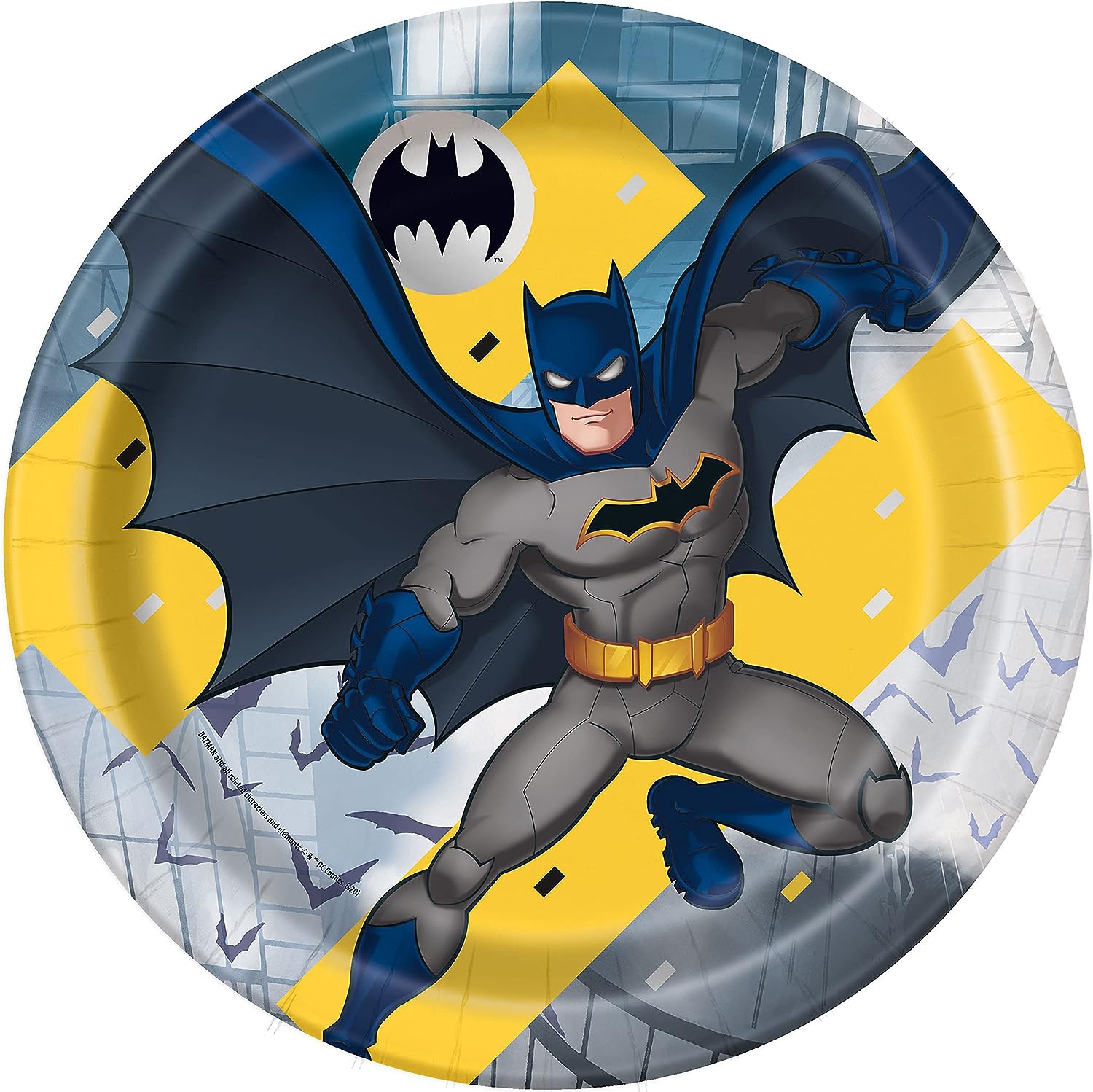 Pratos Batman 23 cm