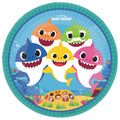 Pratos Baby Shark 23 cm
