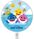 Pratos Baby Shark Next Generation 23 cm