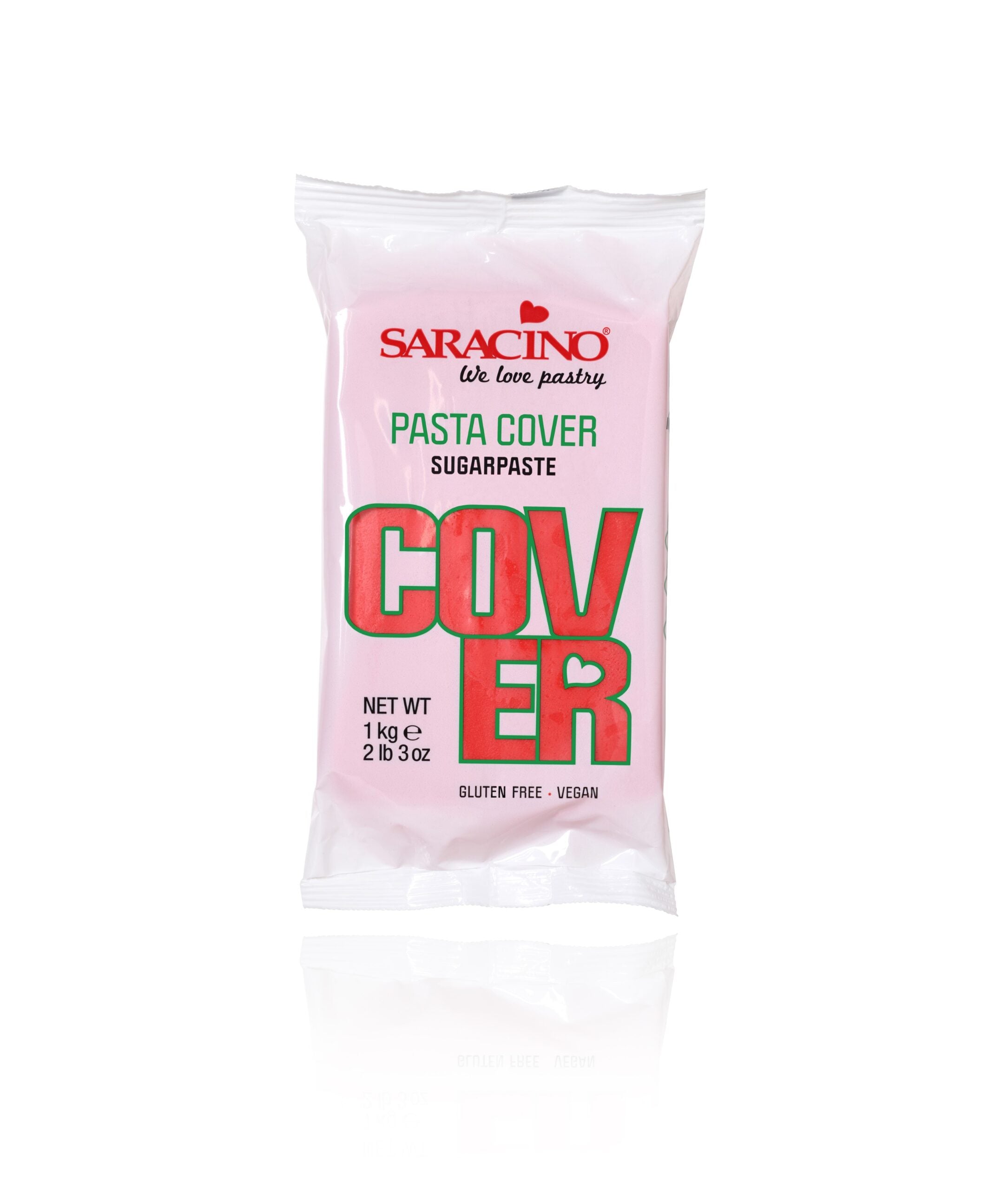 Pasta Cover vermelho 1 Kg-Saracino