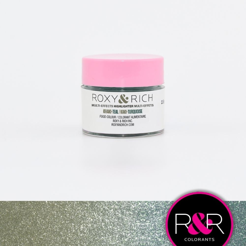 Corante em Pó Highlighter - Caqui/Turquesa - Roxy & Rich