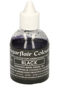 Tinta para Aerógrafo Preto-Sugarflair