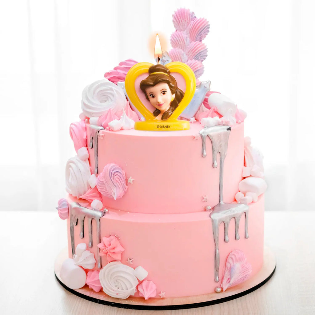 Vela Aniversário Bela 3D