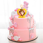 Vela Aniversário Bela 3D