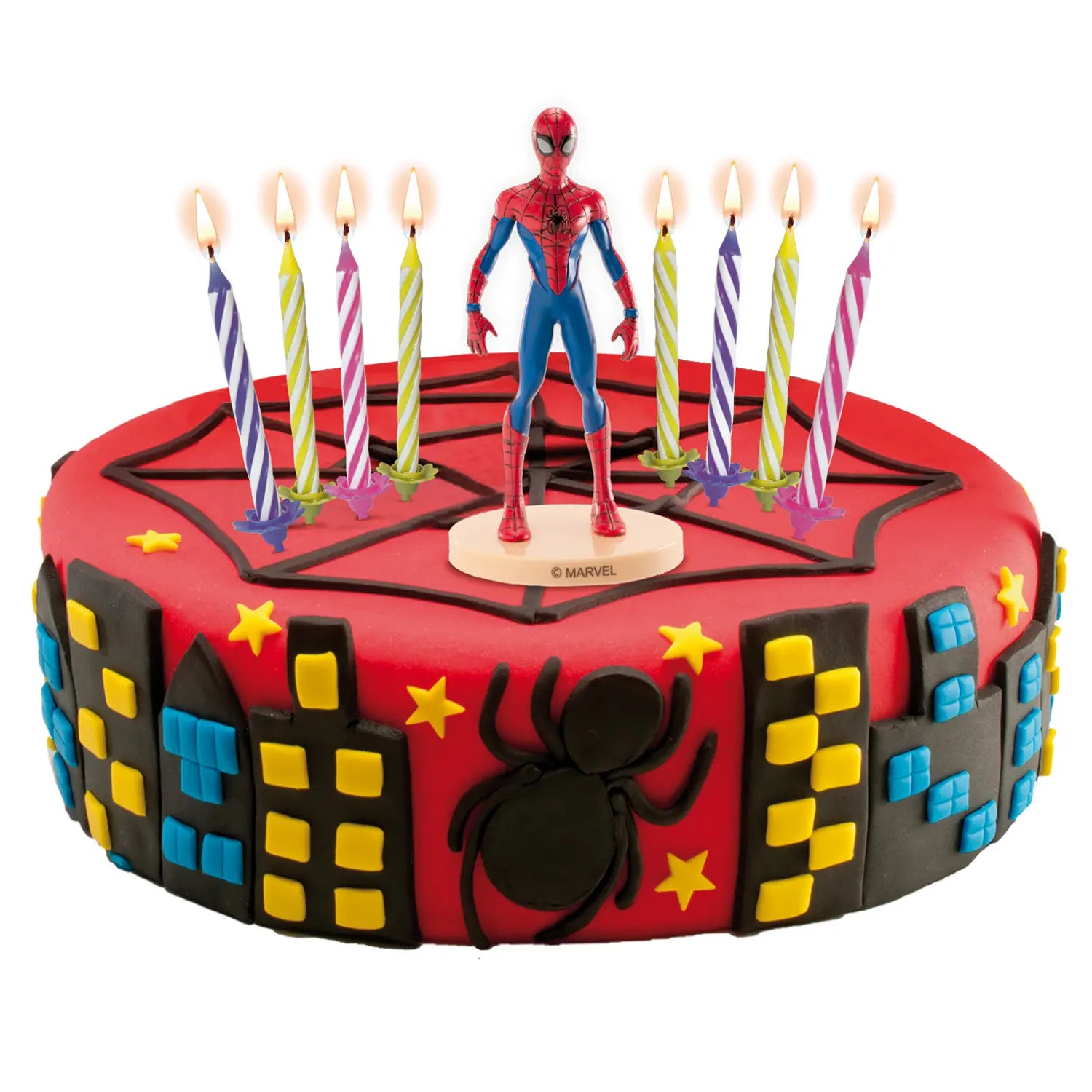 Velas Aniversário Spiderman