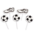 Velas Chuteiras e Bolas de Futebol