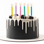 Velas de Aniversário Coloridas Twisted 10 cm